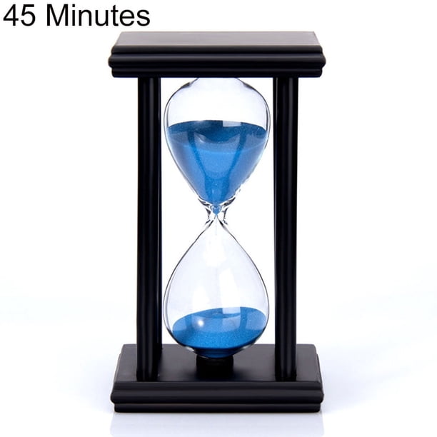 Reloj de arena de madera ZTGD de 45/60 min, reloj de arena, temporizador, decoración para la cocina, la escuela y el hogar