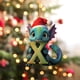 thumbnail image 2 of Decoraciones de Árbol de Navidad Colgante de Bebé de Dinosaurio Plano de Acrílico,Ornamento de Decoración Del Hogar de Árbol de Navidad de 26 Letras,Ornamentos de Árbol de Navidad Colgantes de Árbol L, 2 of 2