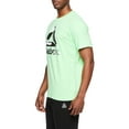 thumbnail image 4 of Reebok Men's and Big Men's Active Short Sleeve Camo Delta Logo Tee, up to Size 3XL, 4 of 4