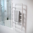 thumbnail image 2 of Ivy 8-Bar Electric Towel Warmer in Matte White, 2 of 12