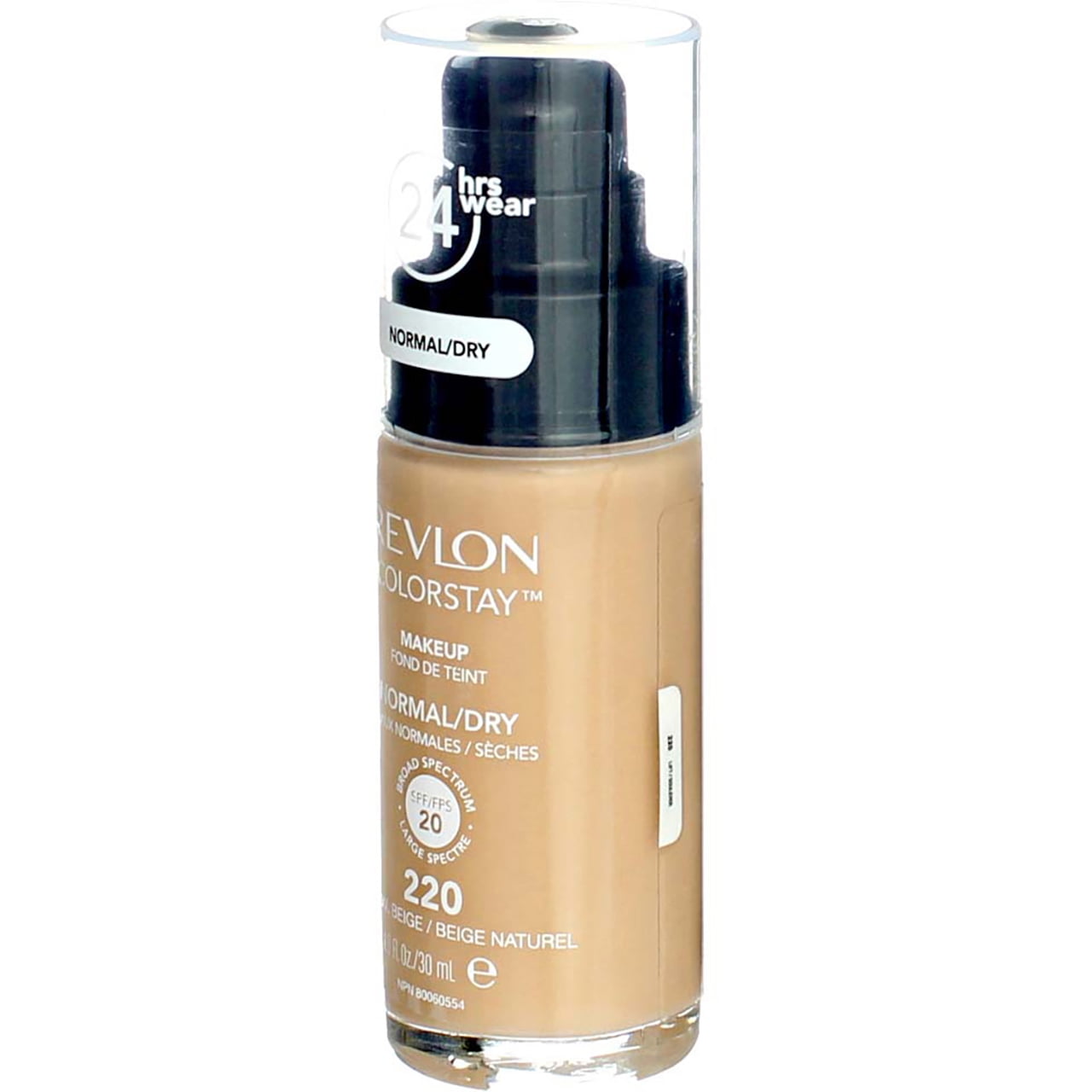Revlon ColorStay for Normal/Dry Skin Makeup, Natural Beige [220] 1 oz (Pack of 4)