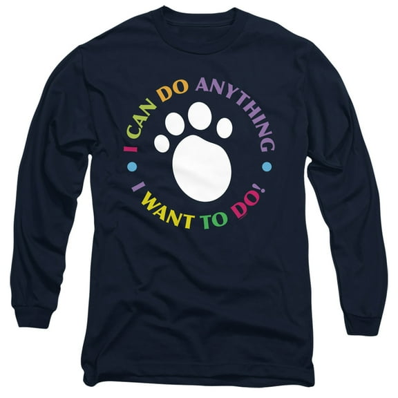 Blue's Clues (Classic) I Can Do Anything! Unisex Adult Long-Sleeve T Shirt
