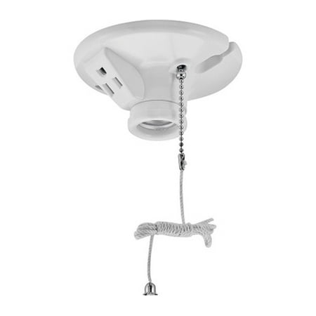 

Eaton Wiring Devices S865W-SP Pullcord Ceiling Lampholder