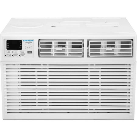 Emerson Quiet Kool 12 000 BTU 115V Window Air Conditioner with Remote Control | Cools Rooms up to 550 Sq.Ft. | 24H Timer | 3-Speeds | Quiet Operation | Auto-Restart | EARC12RE1