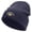 Navy, variant on Yosemite National Park Embroidered Big Size Acrylic Long Beanies - Black XL-3XL
