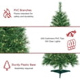 thumbnail image 5 of Jeco 4' Pre-Lit Artificial Christmas Tree, 5 of 6