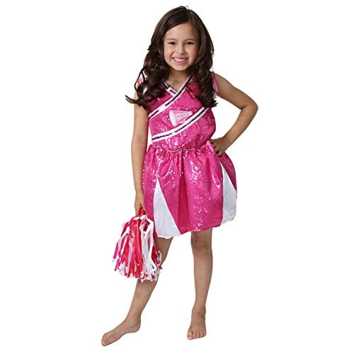 Hot Pink Cheerleader Costume Size 2/4