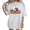 1-White, variant on UNISHE Women's white Soft Vintage Rural Farm Barnyard Animal Graphic Short Sleeve T-Shirts Tops