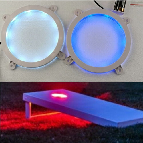 Ultra Bright Cornhole Bean Bag Game Light 6 Inch Sunsbell Cornhole Board Lights Pack of 2