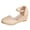 Beige, variant on Closed Toe Sandals for Women 2026 Platform Wedges Slingback Slip on with Adjustable Ankle Strap Walking Shoes Black Size 8