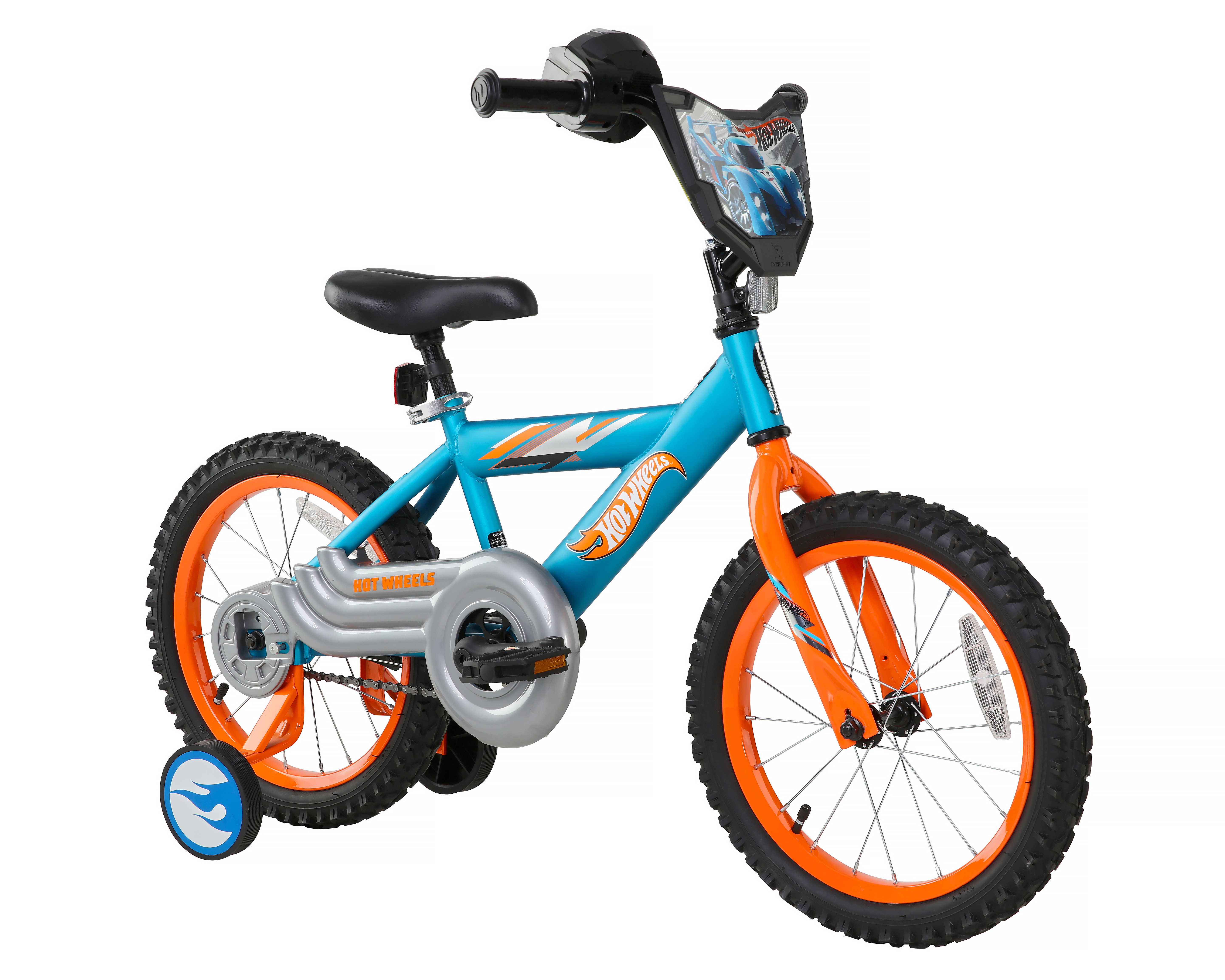 Dynacraft Hot Wheels 16-Inch BMX Bike for Boys, Blue photo 1