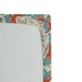 thumbnail image 3 of Ambesonne Nature Boho Fitted Sheet, Art Butterfly Pattern, Full Size, Coral Deep Sky Blue, 3 of 5