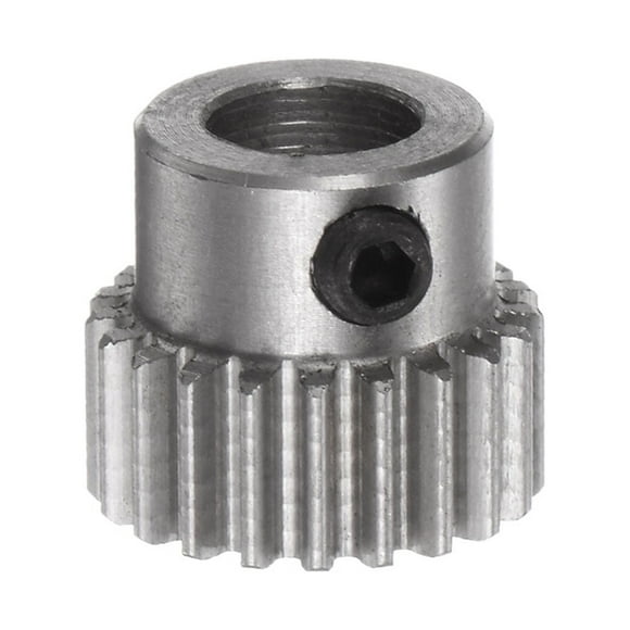 Unique Bargains Pinion Gear 5mm Aperture 21T 0.5 Module Stainless Steel Motor Gear