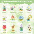 thumbnail image 4 of Tarjetas de San Valentín para niños WODMAZ Flower Bouquet, 24 paquetes, 4 of 7