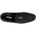 thumbnail image 6 of Stacy Adams Men's Shoes Swagger Studded Slip On Black 25228-001, 6 of 7