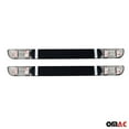 thumbnail image 5 of Brushed Chrome LED EXCLUSIVE Door Sill Cover Scuff Plate S.Steel 2 Pcs, 5 of 6