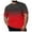 Red, variant on Men's Casual T Shirt Plus Size Loose Casual 3D Printing T Shirt,6XL