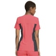 thumbnail image 4 of Cherokee iFlex Women Scrubs Top V-Neck Knit Panel CK605, 4 of 6