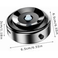 thumbnail image 5 of Magnetic Car Phone Holder Suction Cup Mount For Car Dashboard Center Console Silver Compatible With Most Smartphones, 5 of 5