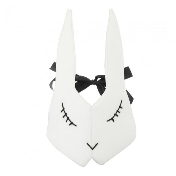 Orejas de conejo de Pascua divertidas, cómodas, bonitas y bonitas para niños Borde blanco sin encaje.