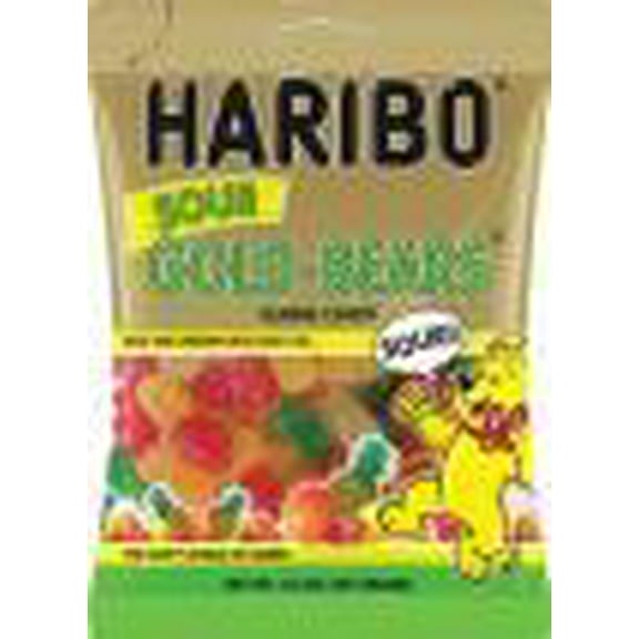 HARIBO 4.5 Oz. SOUR GOLD BEARS DELICIOUS Case Of 12