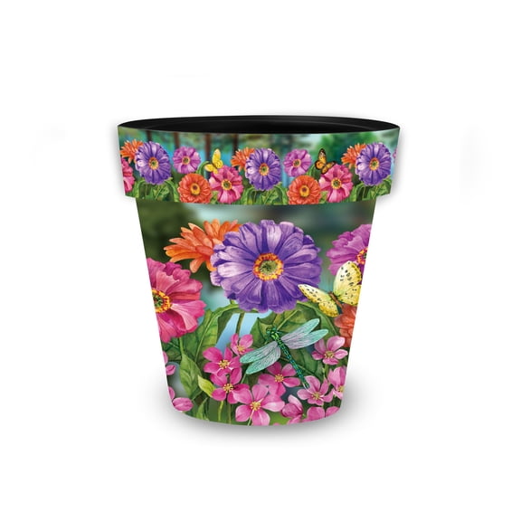 Briarwood Lane Zinnias in Bloom Small Planter