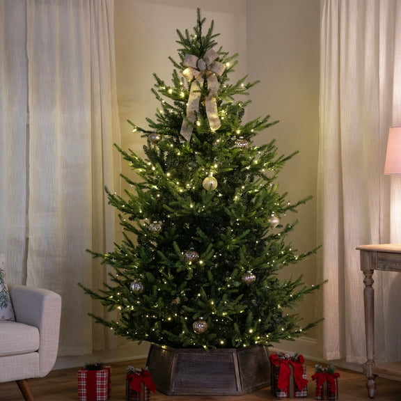 Northlight Real Touch™ Elite Pre-Lit Glenmora Pine IPT Artificial Christmas Tree - 9' - Dual Color