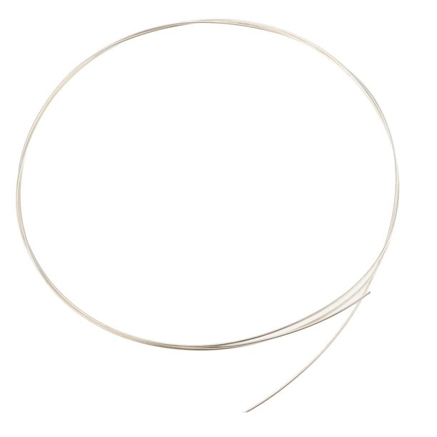 Alambre de plata 1 metro 925 astilla de alambre 0.8 / 1 mm encanto de alambre de abalorios hallazgos de joyería 1 mm