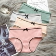 thumbnail image 2 of Culottes en Coton à Rayures avec Nœud pour Femmes et Filles, Taille Midi, 2 of 7