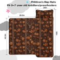 thumbnail image 4 of Camo and Deer Brown Pattern Teens Toddler Nap Mat with Pillow, Sleeping Mat Bag for Preschool Daycare 50"x20", 4 of 5