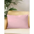 thumbnail image 2 of 1 Pack Outdoor Throw Pillow, Pink Waterproof Pillow with Insert Included, Farmhouse Pink Decor Decorative Accent Cushion Lumbar Pillows for Patio Porch, 12 x 20 In, 2 of 8