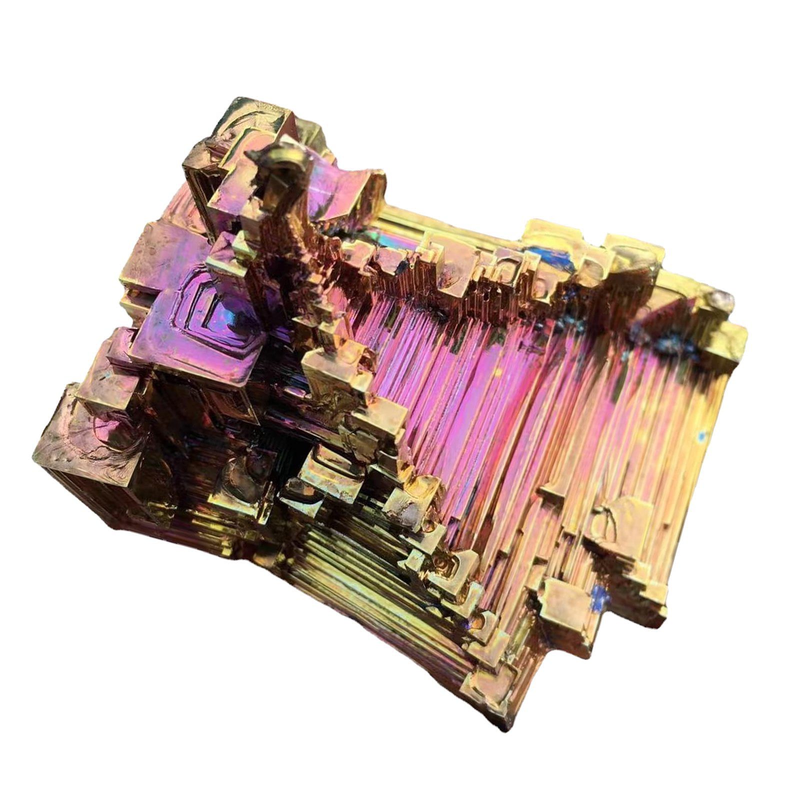 Details about   30g Natural Aura Rainbow Titanium Bismuth Quartz Crystal Stone Specimens Healing 