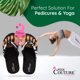 thumbnail image 3 of Pedi Couture Sandalias de pedicura para mujer - Pantuflas separadoras de dedos - Cebra - XL (10-11), 3 of 5