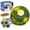 Green, variant on 5-in-1 Frozen Enrichment Toys,Interactive Toys with DIY Freezable Fillable Mold, Rubber,Dishwasher Safe(Small)