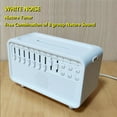 thumbnail image 3 of White Noise Sleep Aid Night Light Humidifier, 4 in 1 Bluetooth Speaker Sound Box White Noise Sound Machine, Echo Flame Diffuser, Free Combination Machine of 8 Goup Nature Sound, 3 of 8
