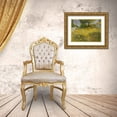 thumbnail image 3 of Weir, J Alden 24x19 Gold Ornate Wood Framed with Double Matting Museum Art Print Titled - The High Pasture, 3 of 4