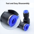 thumbnail image 3 of Reducer Straight Push-In Fittings Pneumatic Line Tube Hose Connector 4mm to 16mm 6mm-4mm, 3 of 8