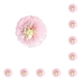 thumbnail image 3 of Monstrate Decoraciones florales de flores de papel para la pared Telón de fondo decorativo artesanal para la decoración de la fiesta de Rosa Claro 15cm 10piezas, 3 of 6