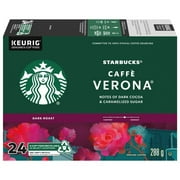 Starbucks® Caffè Verona® Café Moulu Torréfaction Foncée K-Cup® capsules 24 unités