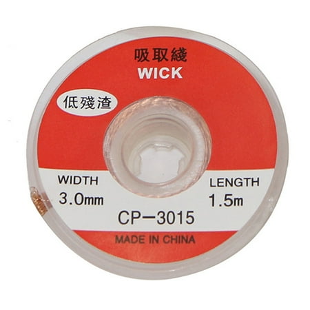 

fanshao 1.5m Corrosion Resistant Low Residue No Cleaning Tin Removal Tape Repair Tool