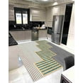 thumbnail image 6 of Machine Washable Area Rug 5x7 with Anti-Slip Backing Abstract Living Room Carpet Design 7703 Color Cream Beige, 6 of 9