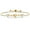 Citrine and Moissanite, variant on Red Garnet and White Moissanite Tennis Bracelet for Women | 2.20 Cttw | Gemstone January Birthstone | Heart Shape 6MM and 5MM | Fully Adjustable up to 9 inch