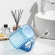 thumbnail image 5 of Vaso transparente para cepillo de dientes • Diseño de cristal imitado • Organizador de baño de 2 paquetes para hogar y viajes, 5 of 7