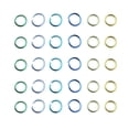 thumbnail image 2 of 6mm 1080pcs Aluminum Open Jump Ring Split Rings for DIY Jewelry Making Finding Handicraft Accessories Connector(Mixed Color), 2 of 6