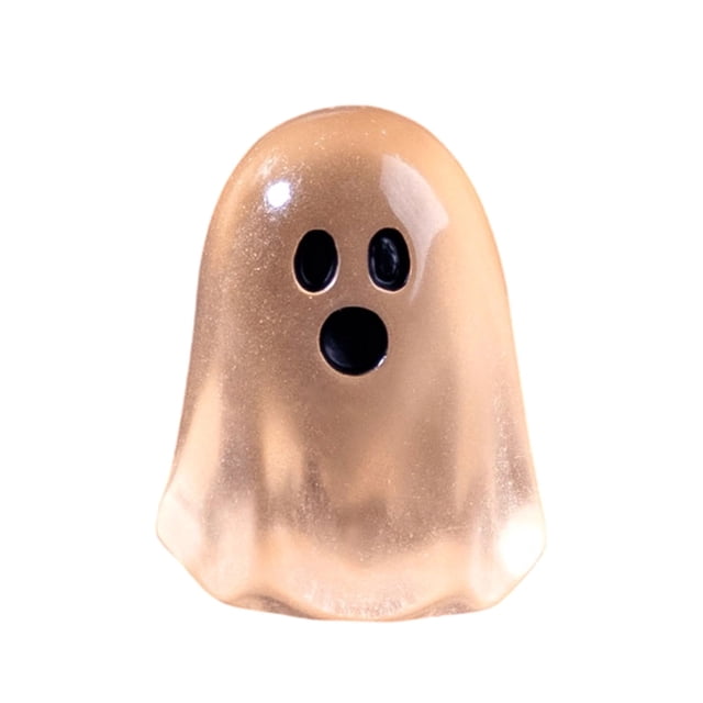 Mini Halloween Garden Figurines Pumpkin Ghost Witch Resin Decor DIY Party Decorations, Cute Miniature Model Halloween Party Supplies, for Bedroom Living Room Office, High-Quality Resin