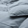 thumbnail image 5 of Peace Nest 360 Thread Count Lightweight White Goose Down Fiber and Feather Comforter, Dark Gray, Cal King, 5 of 6