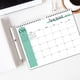 thumbnail image 1 of Calendario de pared 2025, 28 x 21 cm, vertical, 18 meses (enero de 2025 - junio de 2026), planificador mensual colgante con espiral para organizar la escuela, el hogar y la oficina., 1 of 6