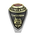 thumbnail image 6 of Untamed Pack Marines Ring-Polished Steel, Black or Gold Plating, 6 of 7