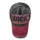 thumbnail image 4 of Topi ROCK bordado gorra hombre y mujer alta calidad Retro gorra de béisbol Unisex lavado roto Denim Golf Snapback gorras, 4 of 4