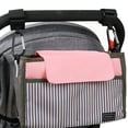 thumbnail image 4 of Paquete de 2 ganchos para cochecito para bolsas de pañales, ganchos para cochecito, ganchos para bolsas, colgante para cochecitos de ajuste universal, ganchos para cochecito de velcro para bolsos, 4 of 5